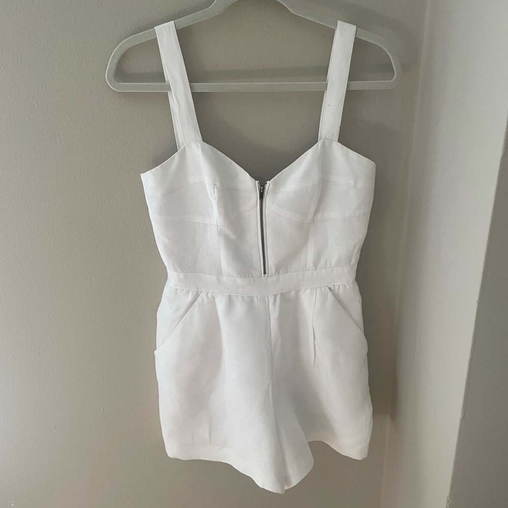 White Milly Romper